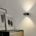 Round Rectangle Iron Acrylic Wall Lamp