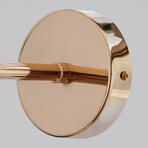 Dandelion Round Orb Hardware Wall Lamp