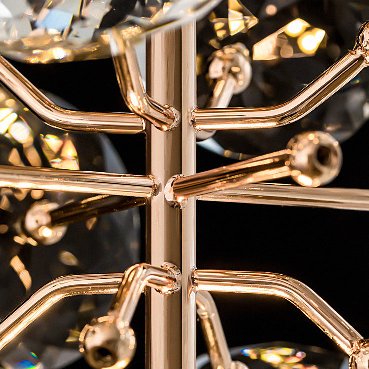 Dandelion Round Orb Hardware Wall Lamp
