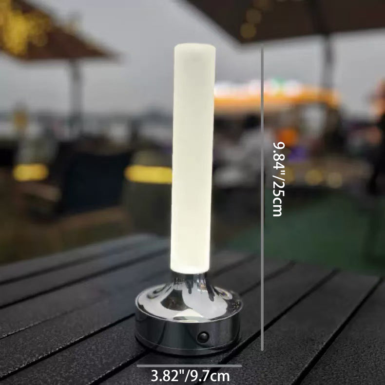 Candle Shape Round Cylinder Table Lamp