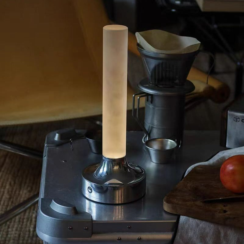 Candle Shape Round Cylinder Table Lamp
