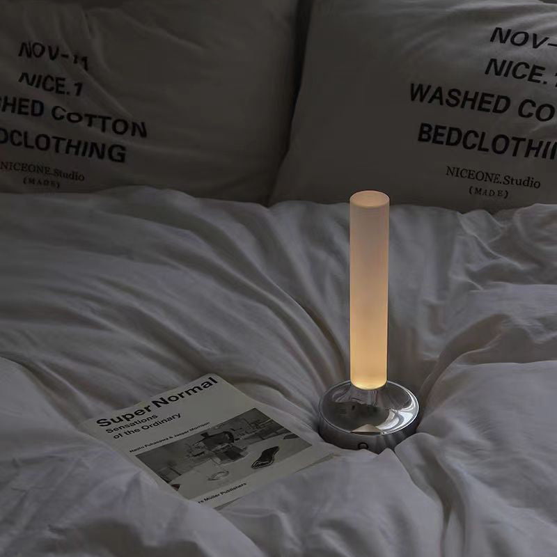 Candle Shape Round Cylinder Table Lamp