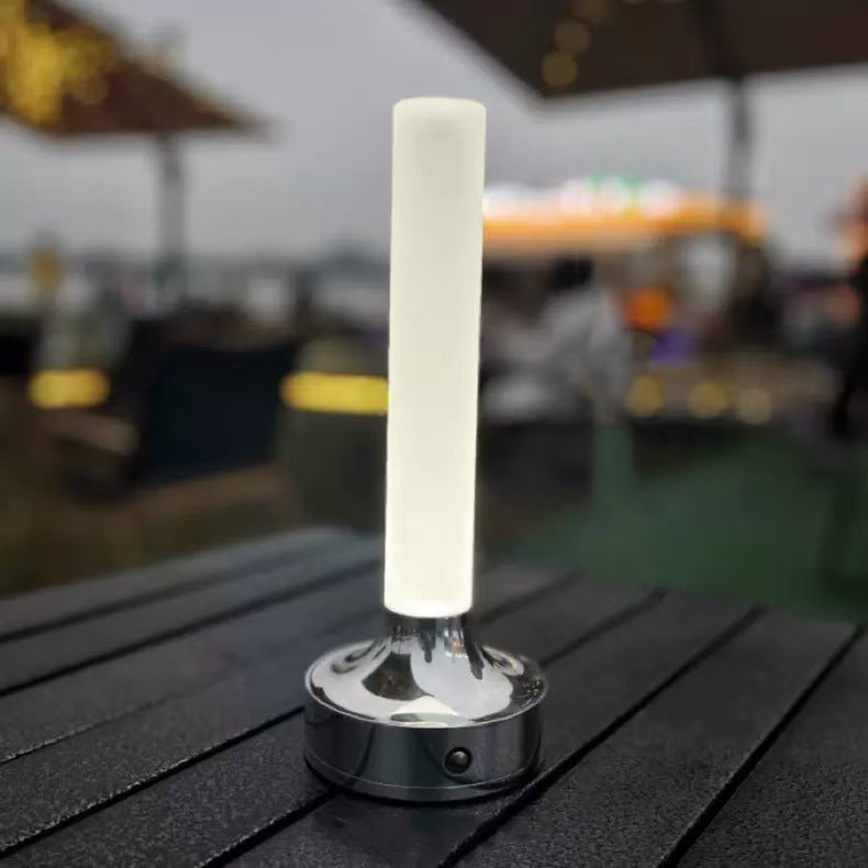 Candle Shape Round Cylinder Table Lamp