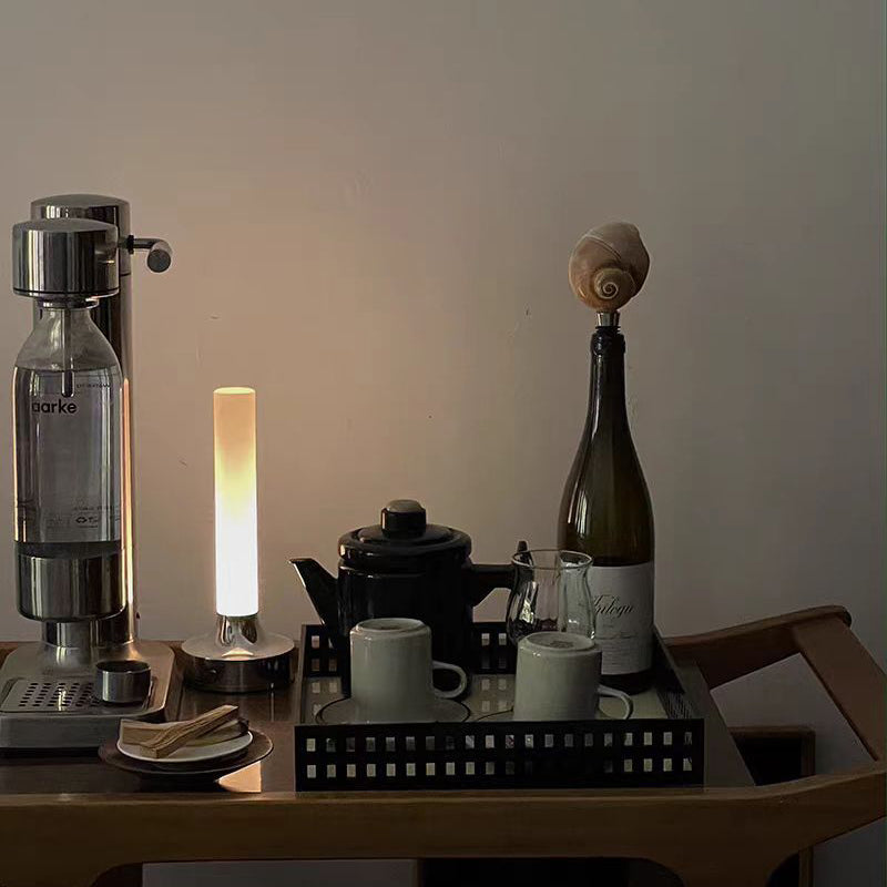 Candle Shape Round Cylinder Table Lamp