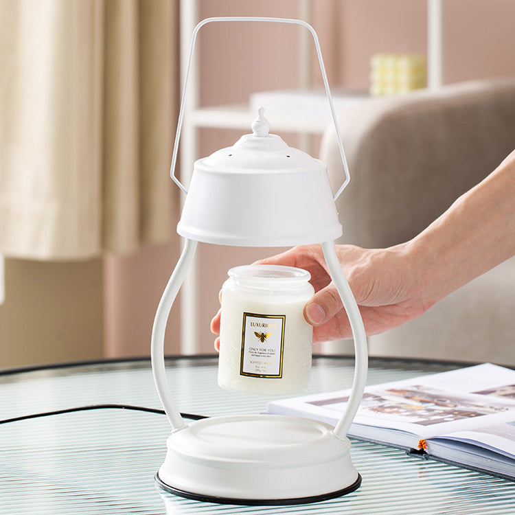 Horse Round Oval Iron Table Lamp