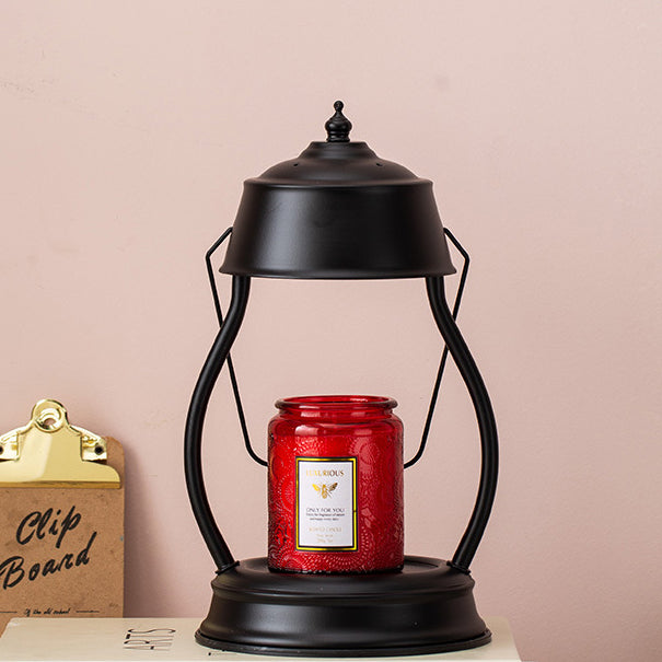 Horse Round Oval Iron Table Lamp