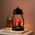 Horse Round Oval Iron Table Lamp