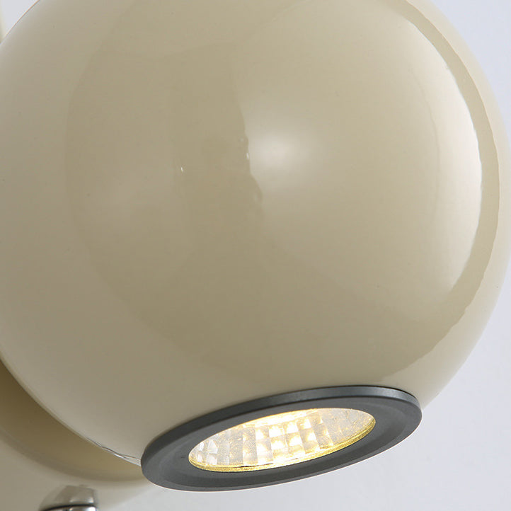 Magnetic Round Orb Iron Wall Lamp