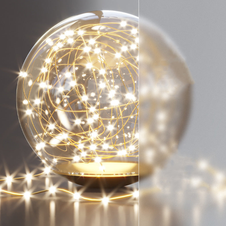 Orb Circle Iron Acrylic Wall Lamp