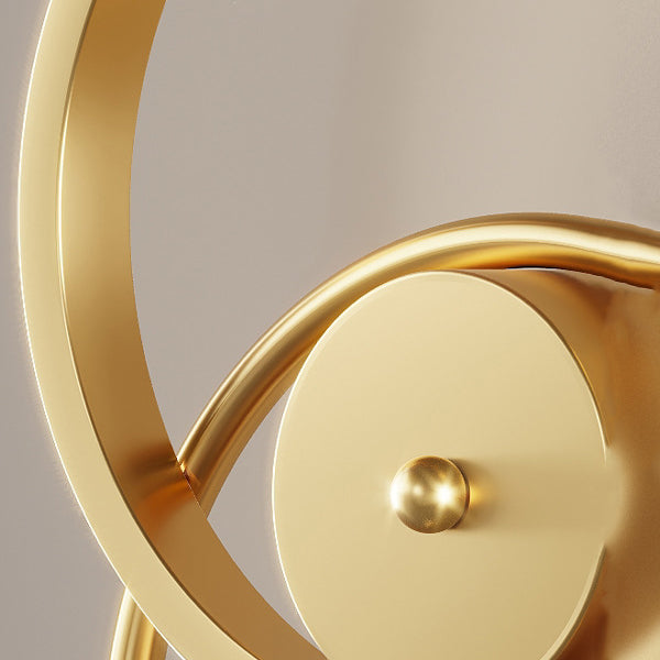 Orb Circle Iron Acrylic Wall Lamp