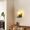 Tote Shape Round Iron Wall Lamp