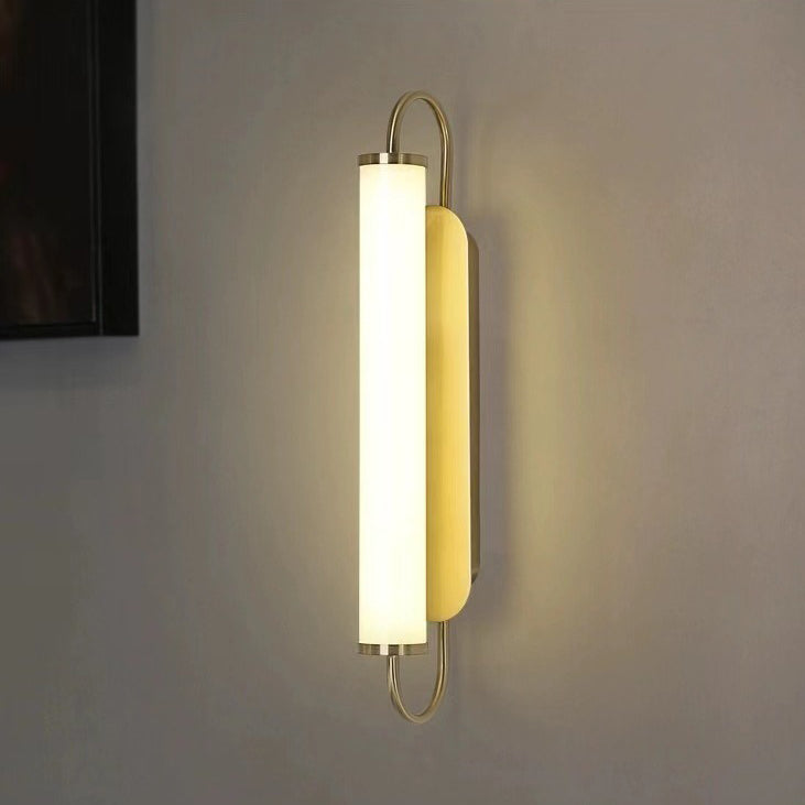 Linear Cylinder Iron Acrylic Wall Lamp