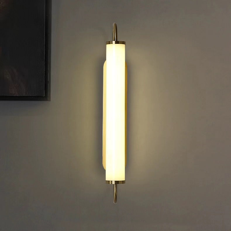 Linear Cylinder Iron Acrylic Wall Lamp