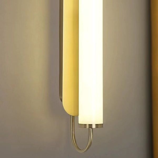 Linear Cylinder Iron Acrylic Wall Lamp