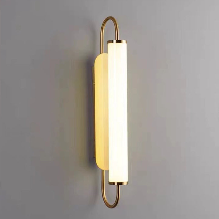 Linear Cylinder Iron Acrylic Wall Lamp
