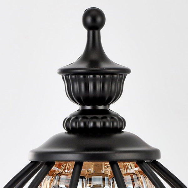 Round Cone Cylinder Marble Table Lamp