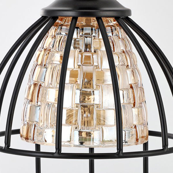 Round Cone Cylinder Marble Table Lamp