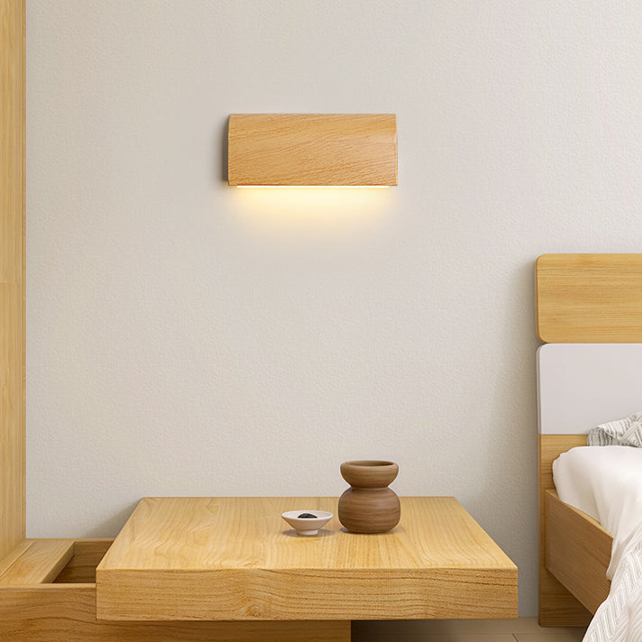 Rectangle Trapezoid Aluminum Bedroom Wall Lamp