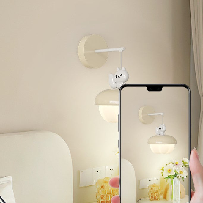 Pinecone Shape Round PE Wall Lamp