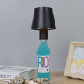 Round Cylinder ABS Aluminum Table Lamp