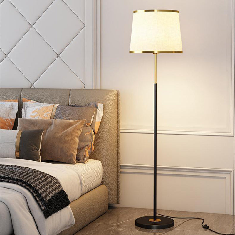 Round Cylinder Metal Iron Floor Lamp