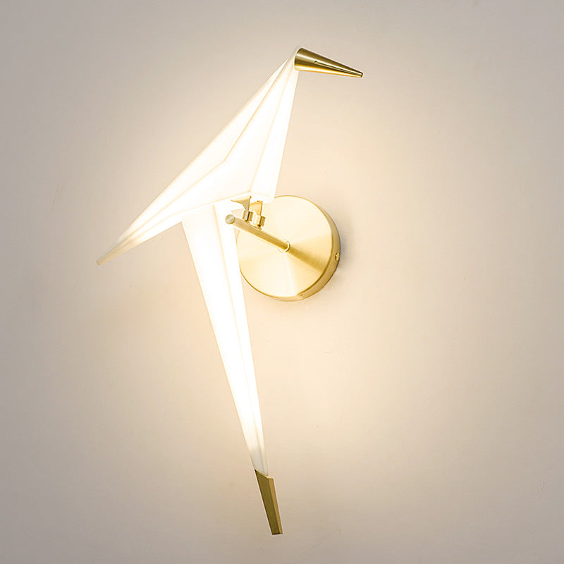 Thousand Paper Cranes Iron Wall Lamp