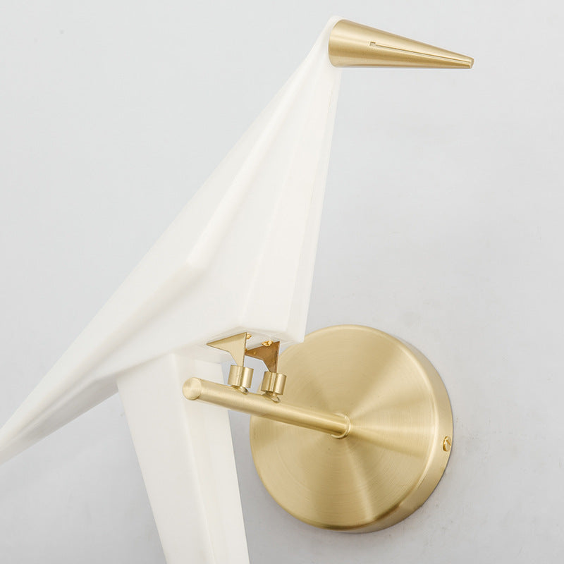 Thousand Paper Cranes Iron Wall Lamp