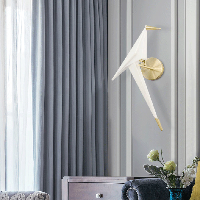 Thousand Paper Cranes Iron Wall Lamp