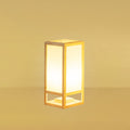 Traditional Japanese Square Rectangle Floor Lamp