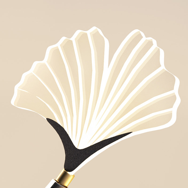 Double Flower Iron Aluminum Wall Lamp