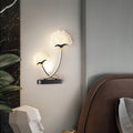 Double Flower Iron Aluminum Wall Lamp