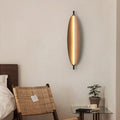 Oval PC Iron Living Wall Lamp