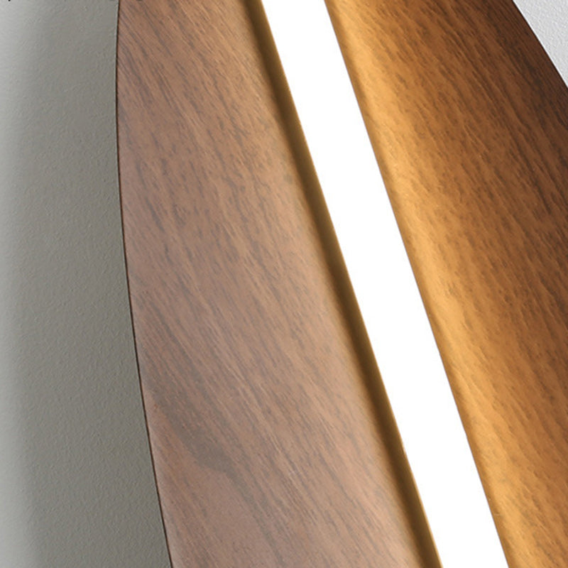 Oval PC Iron Living Wall Lamp
