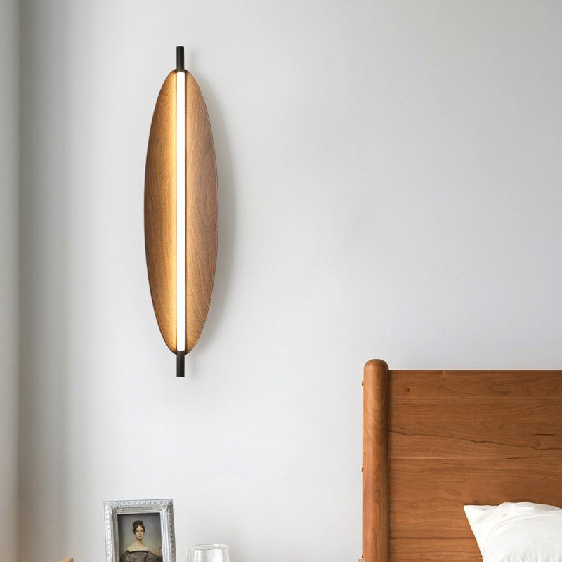 Oval PC Iron Living Wall Lamp