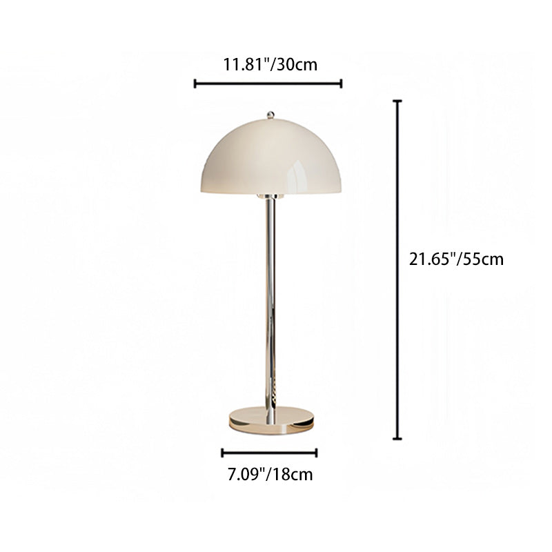 Bud Mushroom Round Semicircle Table Lamp