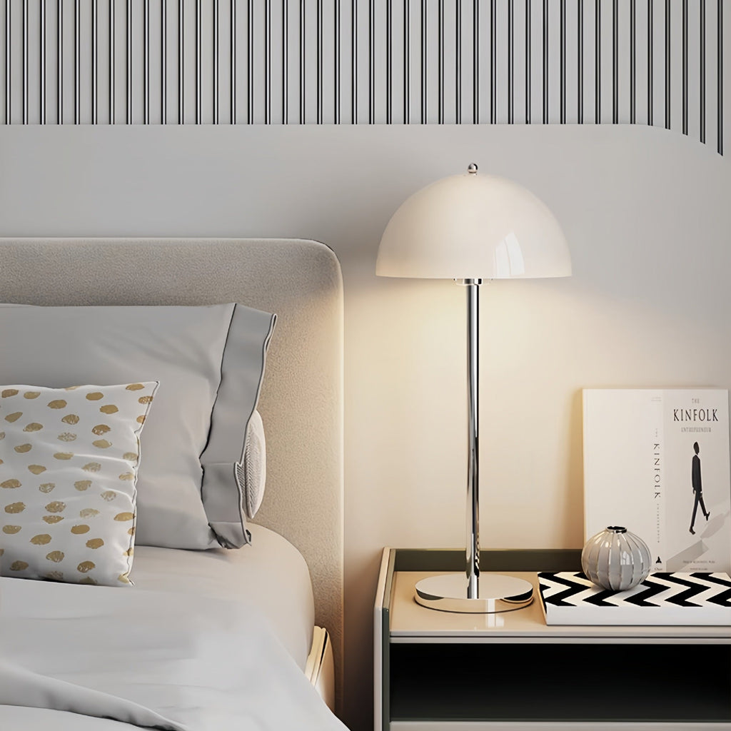 Bud Mushroom Round Semicircle Table Lamp