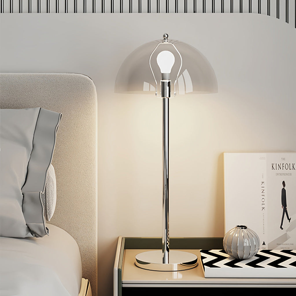 Bud Mushroom Round Semicircle Table Lamp