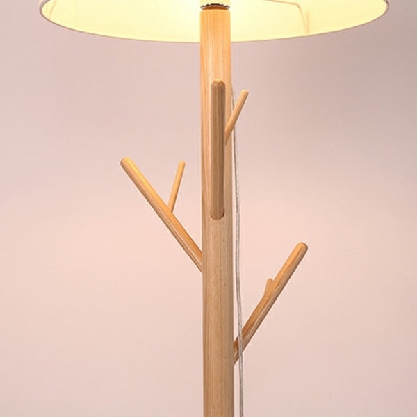 Twig Shaped Round Cylinder Floor Lamp