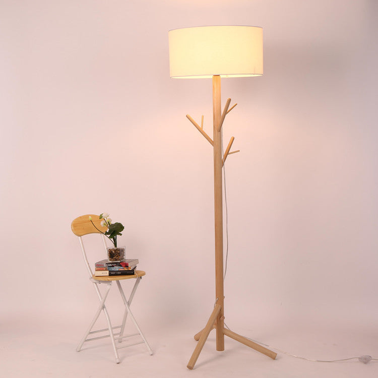 Twig Shaped Round Cylinder Floor Lamp