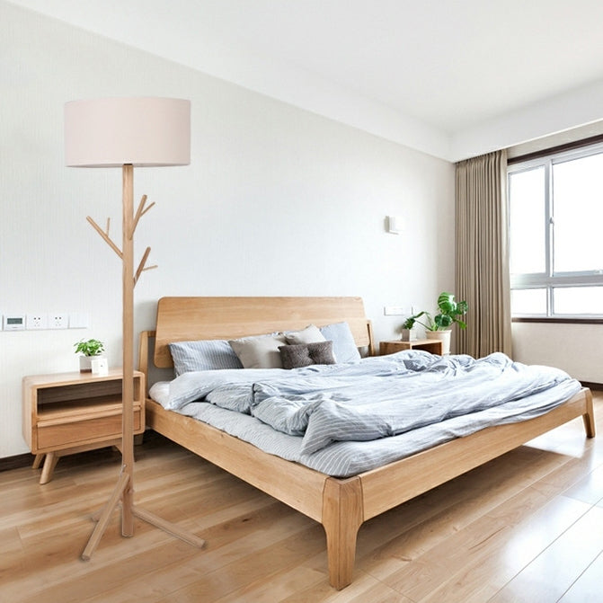 Twig Shaped Round Cylinder Floor Lamp