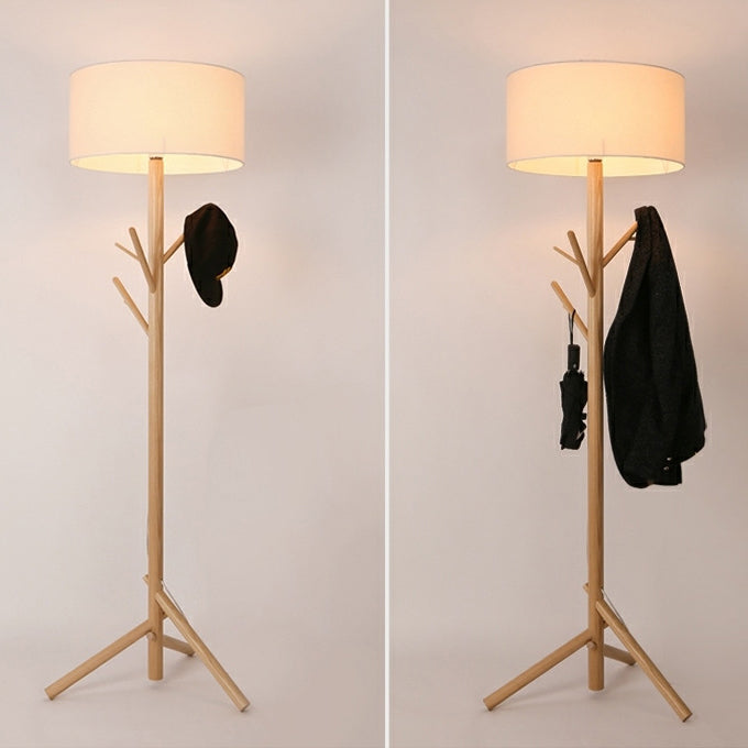 Twig Shaped Round Cylinder Floor Lamp