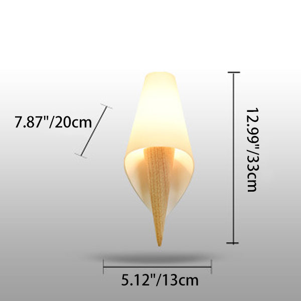 Ice Cream Shape Round Wall Lamp