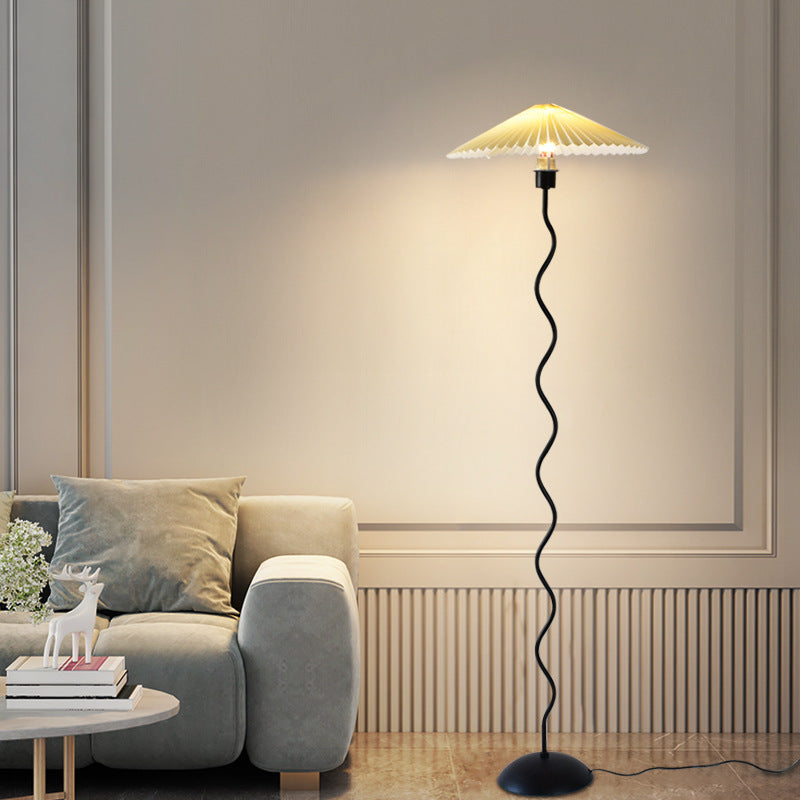 Cone Iron Aluminum Living Floor Lamp