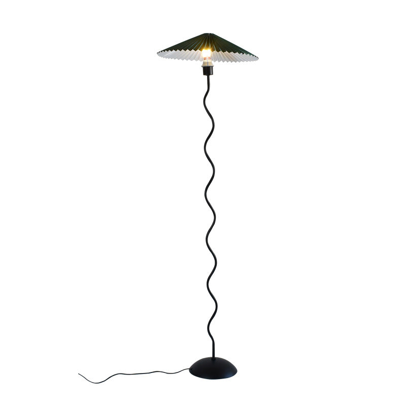 Cone Iron Aluminum Living Floor Lamp