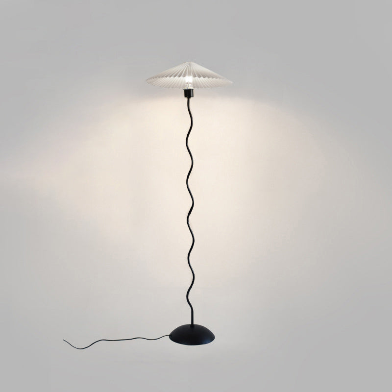Cone Iron Aluminum Living Floor Lamp