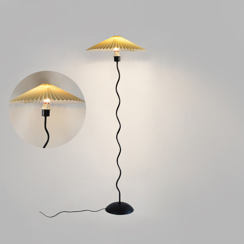 Cone Iron Aluminum Living Floor Lamp