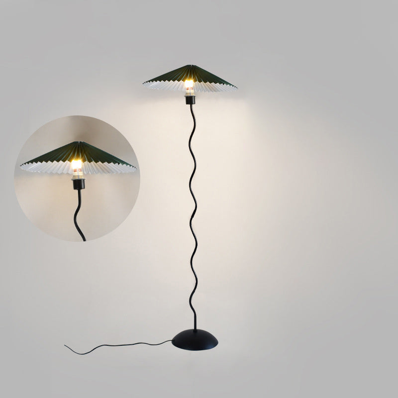 Cone Iron Aluminum Living Floor Lamp