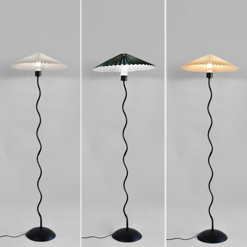 Cone Iron Aluminum Living Floor Lamp