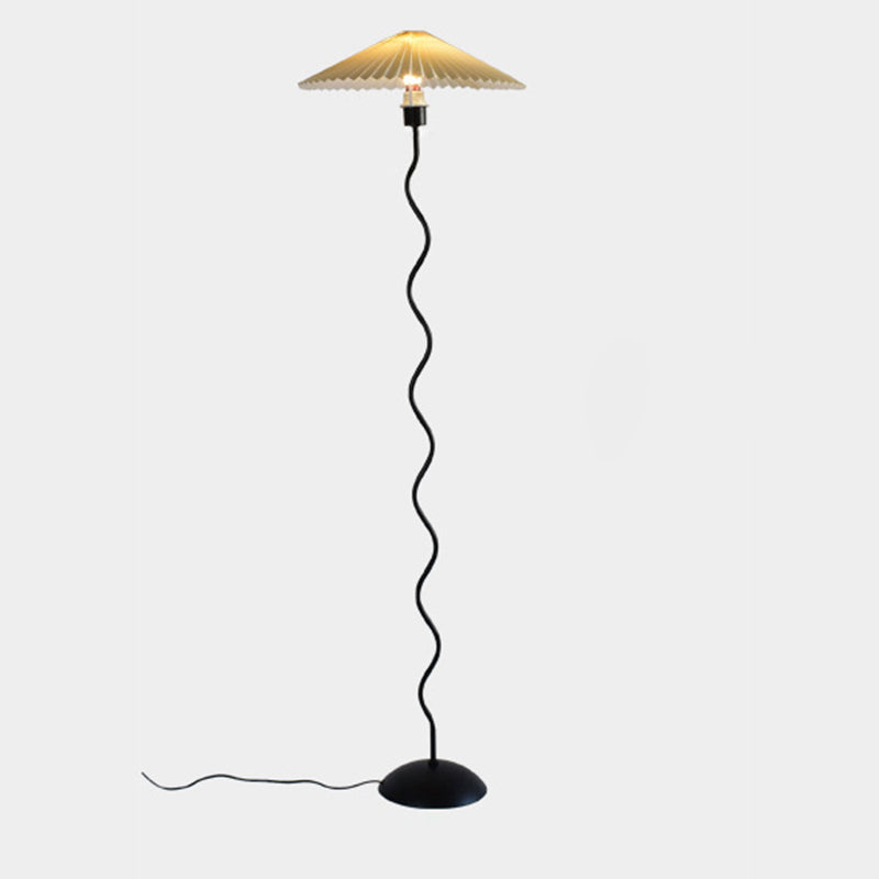 Cone Iron Aluminum Living Floor Lamp