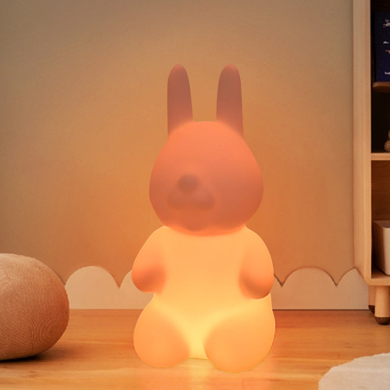 Contemporary Creative Rabbit Plastic Floor Lamp
